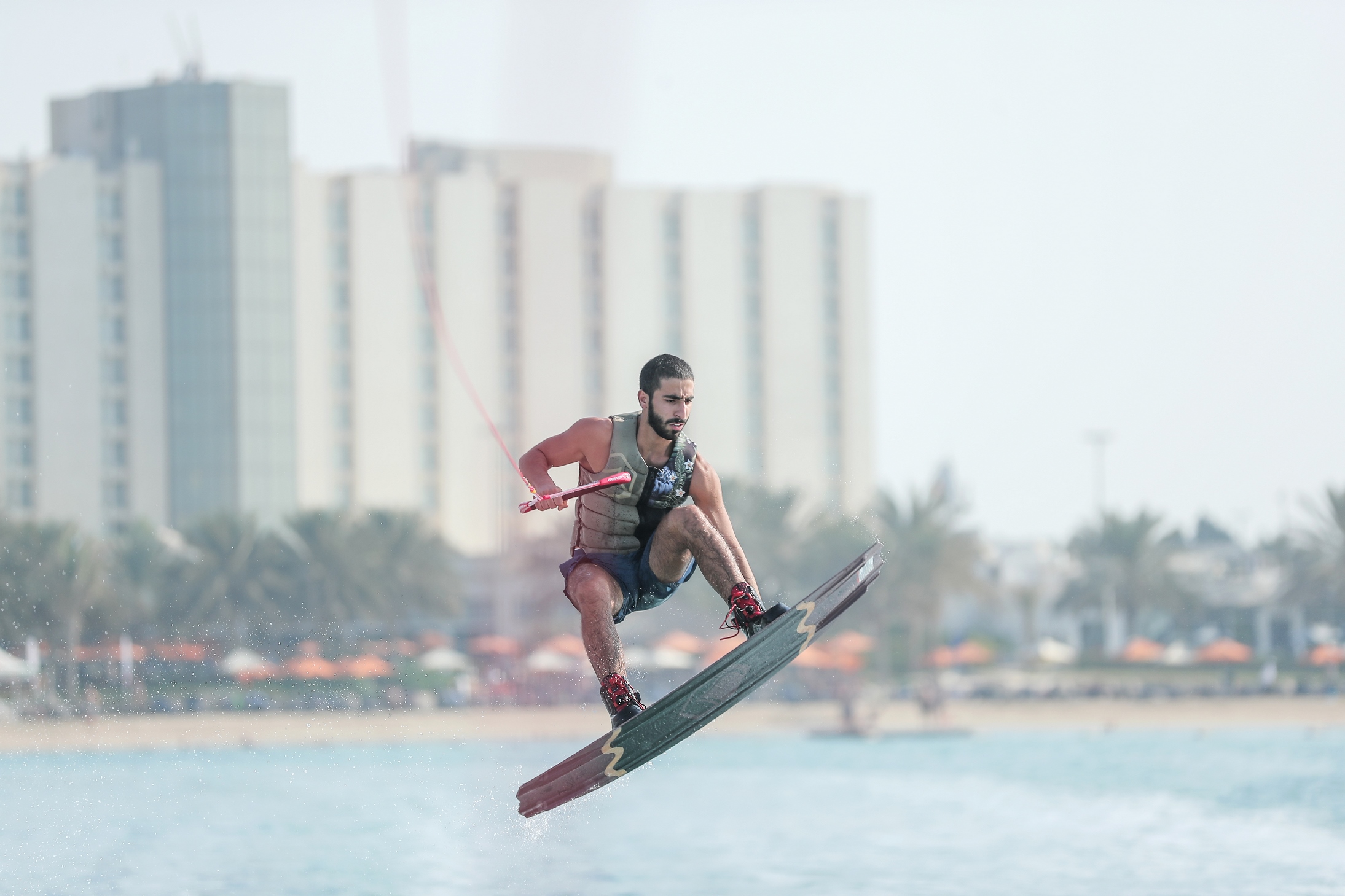 OMEIR AIMS FOR BACK TO BACK WAKEBOARD WINS