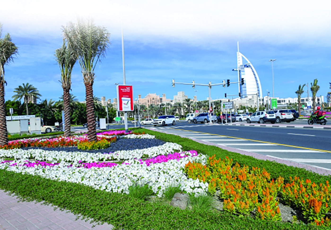 3828 هكتاراً المساحات الخضراء في دبي