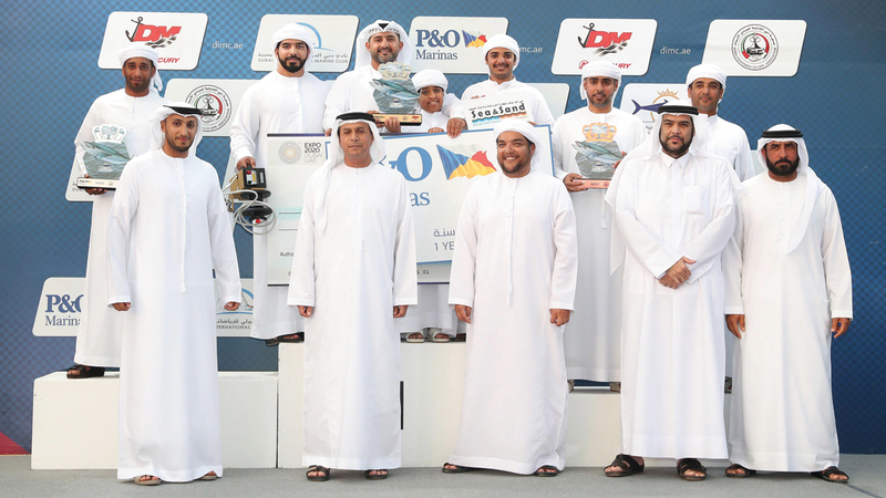 المحيربي يفوز بجائزة «الكنعد» الكبرى في «دبي لصيد الأسماك»