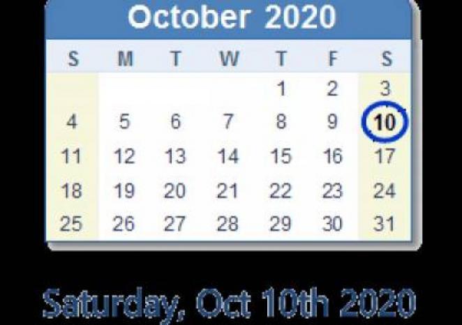 لماذا تاريخ 10-10-2020 مميز؟