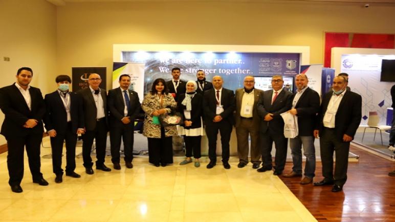 عمان الاهلية تشارك بفعاليات مؤتمر ومعرض الذكاء الاصطناعي لتكنولوجيا الدفاع والأمن السيبراني الأول