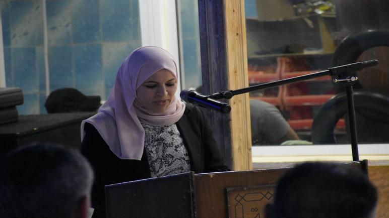 ايمان الزعبي… السيدة الاكثر تأثيرا في محافظة اربد