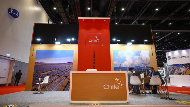 Chile showcases latest renewable energy technologies during its participation in WETEX and Dubai Solar Show 2022