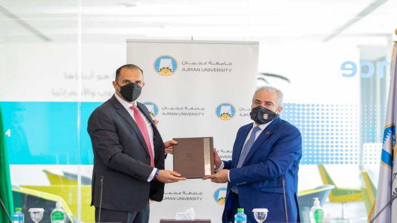 إتفاقية تعاون مشترك بين جامعة عمان الأهلية وجامعة عجمان