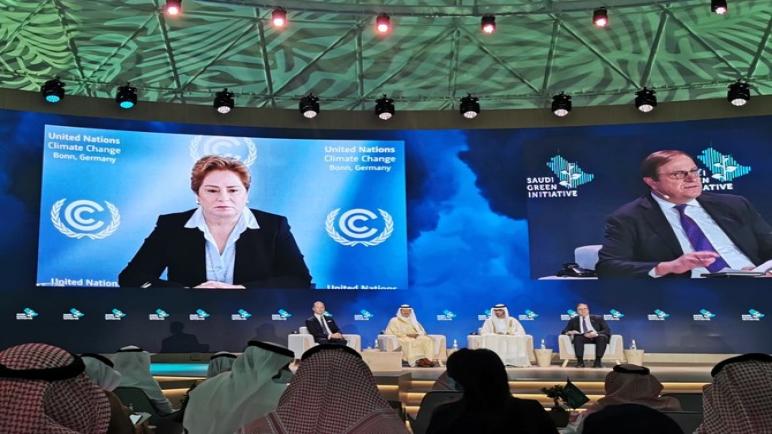 الأمم المتحدة تشيد بخطط المملكة العربية السعودية الجريئة والشجاعة لتغير المناخ التي تم الكشف عنها في SGI 2021