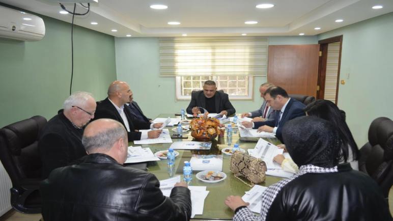 المجلس الاستشاري لكلية الحقوق يجتمع في عمان الأهلية