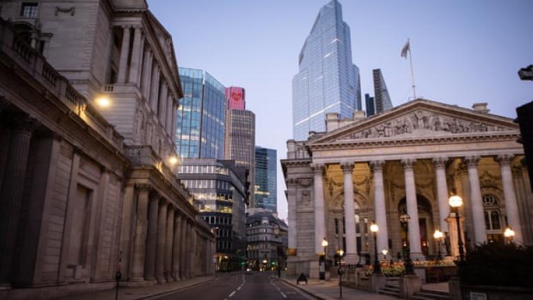 بنك إنجلترا يحذر من أنه قد يتدخل للحد من ارتفاع التضخم