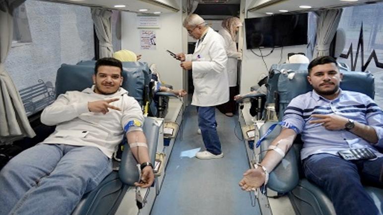 حملة للتبرع بالدم في عمان الأهلية